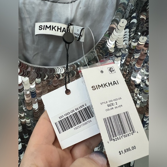 NWT SIMKAI AYALA gown size 2 - Picture 8 of 12